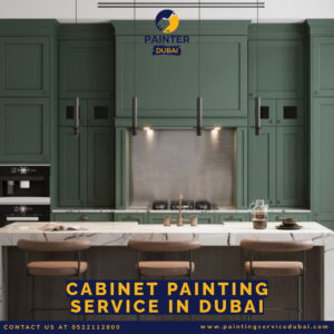 Cabinet Painting Service in Dubai