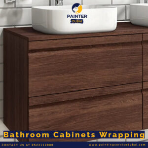 Bathroom Cabinets Wrapping