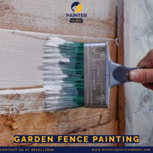 Garden Fence Painting