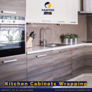 Kitchen Cabinets Wrapping